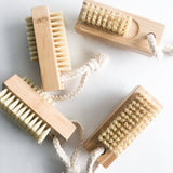 Wooden nail brush cleaner: Boar