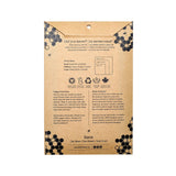 Beeswax Wrap for Food "A Single Medium Wrap": Lemon Bees