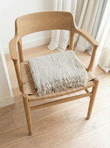 4 Layer Muslin Cotton Throw Blanket: Beige