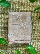 Bee and Wildflower Swaddle Blanket