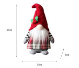 Christmas seasonal decor festive plush holiday gnomes: Female