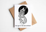 "I Love You To The Moon And Back" - Greeting Card