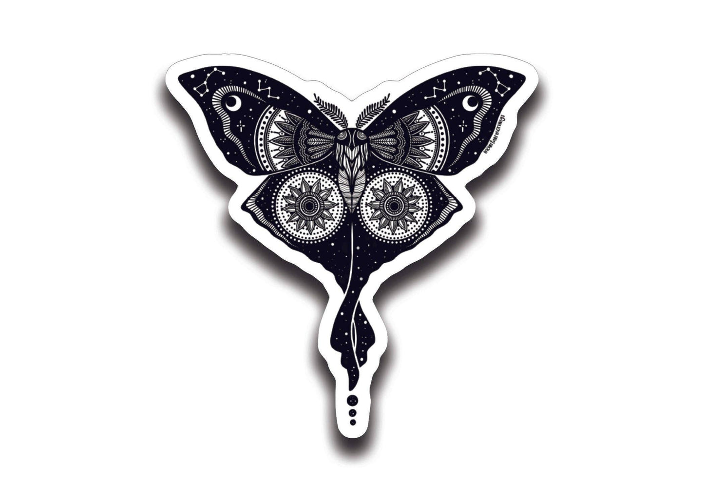 Luna Moth Sticker