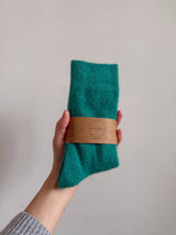 Fluffy Angora Socks