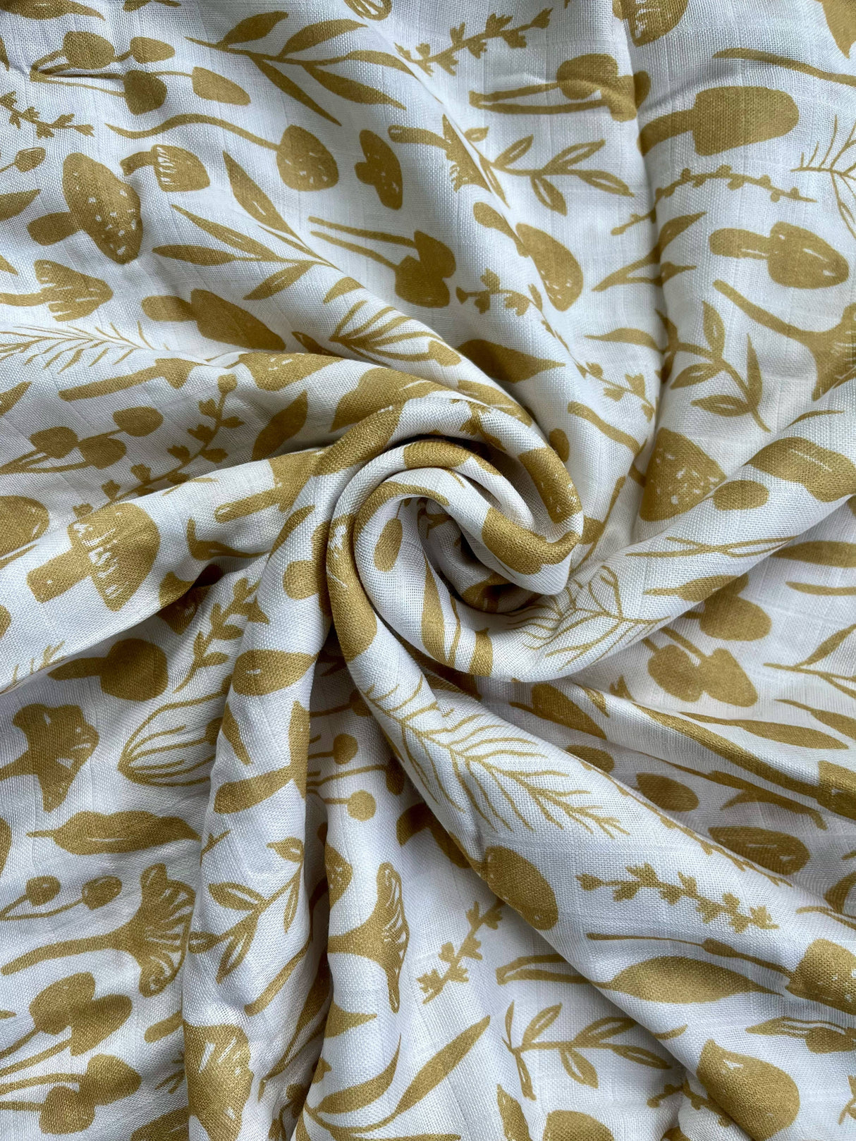 Mushroom Baby Blanket