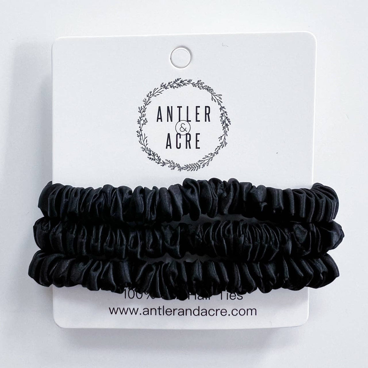 100% Silk Hair Tie Trio