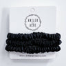100% Silk Hair Tie Trio