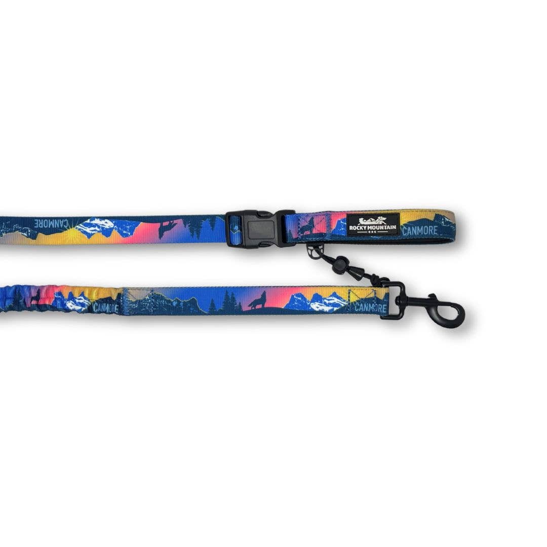 V2 Canmore All Mountain Dog Leash: Sunrise / 6 ft leash