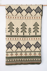 Tree Line Throw Blanket - Prairie Summit