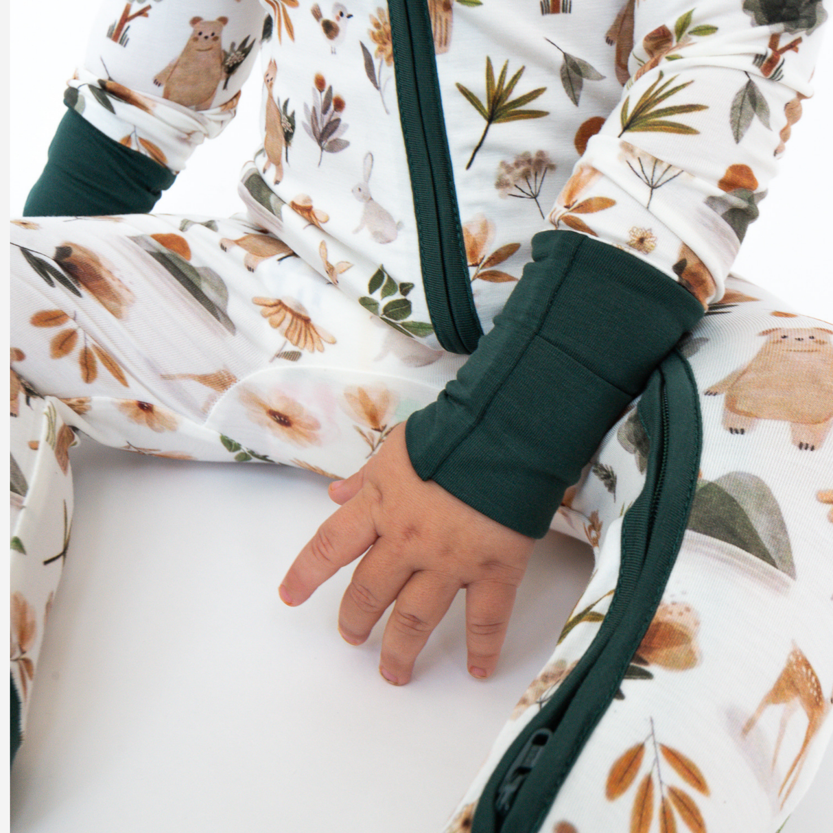 Woodland Bamboo Baby Sleeper