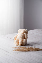 Santa Claus Candle - Hand-poured Design: Vintage