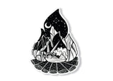 Campfire Sticker