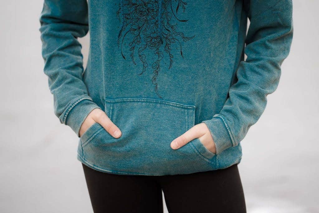 Floral Jellyfish Hoodie