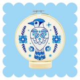Blue Jay Complete Embroidery Kit