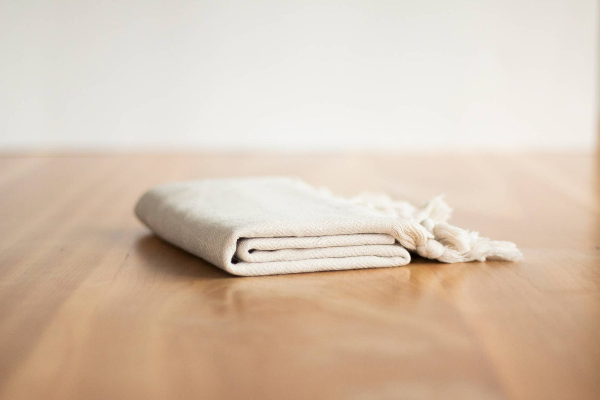 Hand Towel: Oat Milk