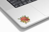 Mushroom Sticker  |  Vinyl Mushroom and Fern Sticker