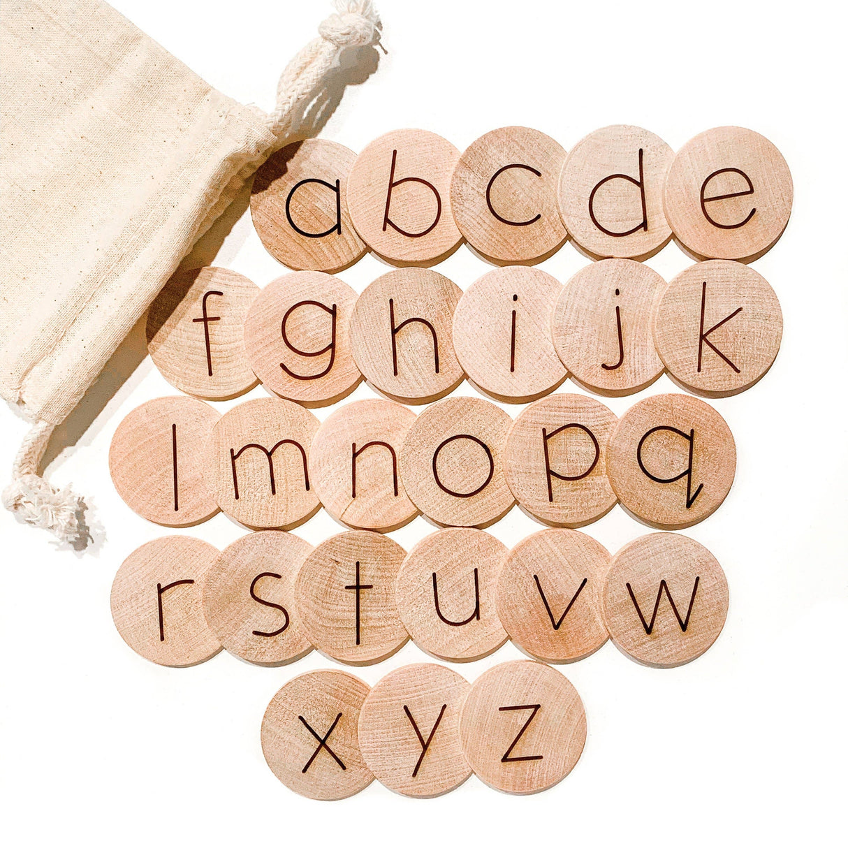 Alphabet Discs (Double Sided)