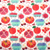 Beeswax Wrap for Food "A Single Medium Wrap": Vintage Veggies