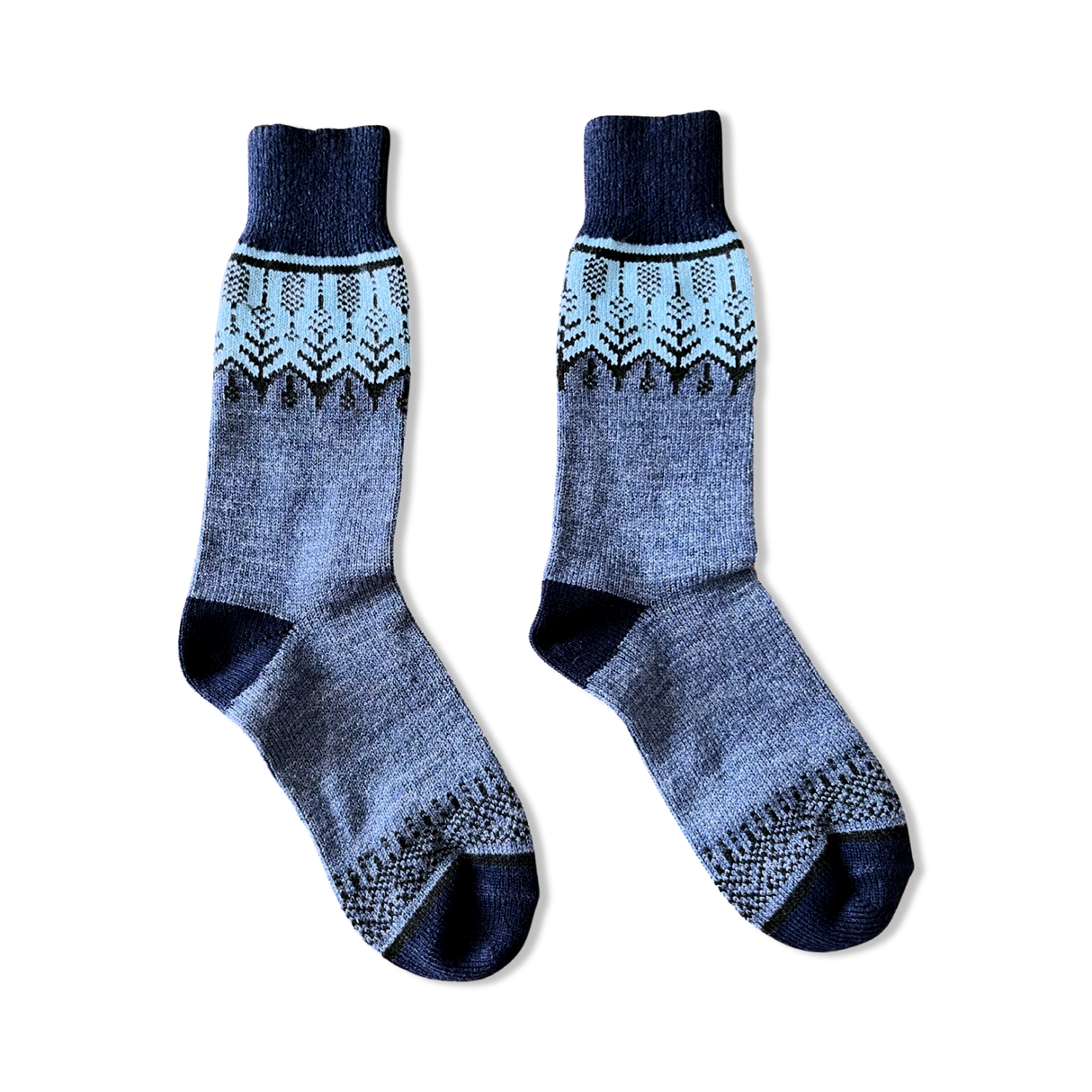 Nordic Socks Merino Wool in PERFORM™ (Spring - Denim)