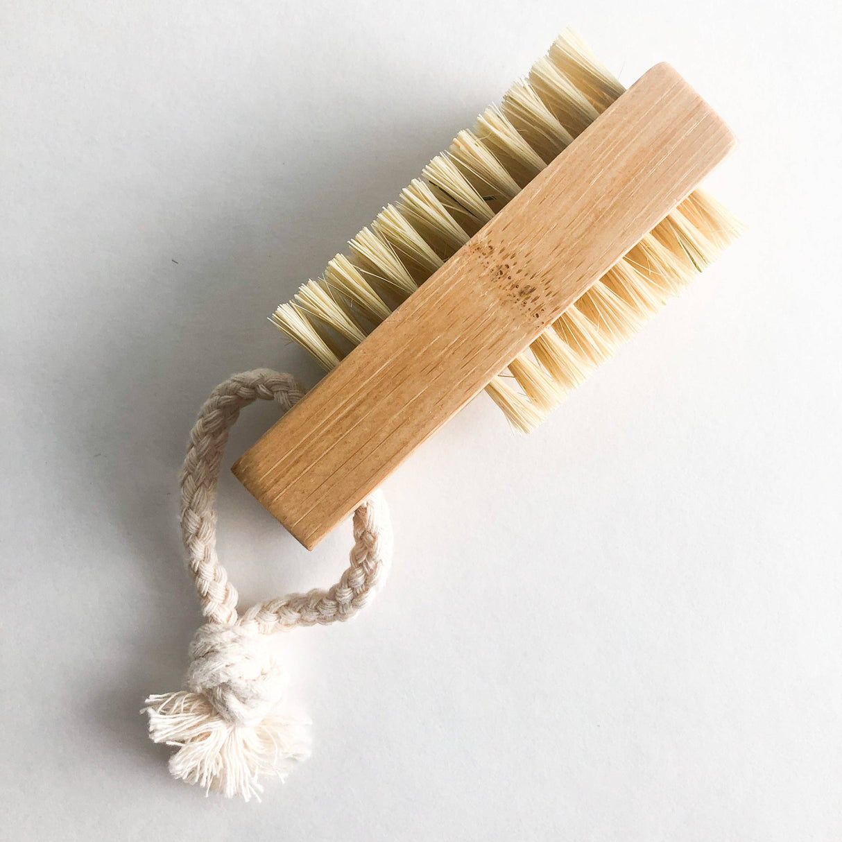 Wooden nail brush cleaner: Boar