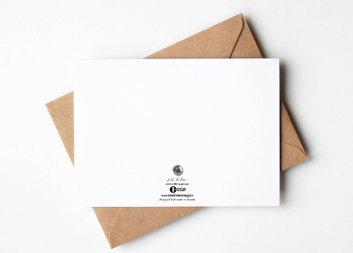 "Love Is The Greatest Adventure" - Greeting Card