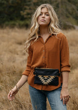 Handmade Leather Belt Bags - Rancho Arroyo Collection: Small
