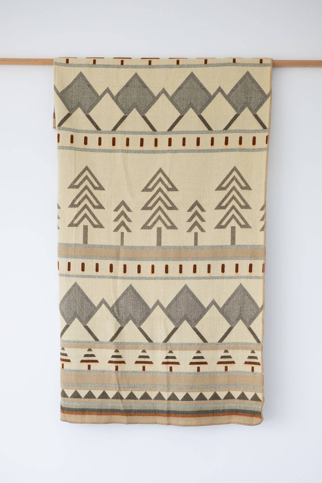 Tree Line Throw Blanket - Stonewood