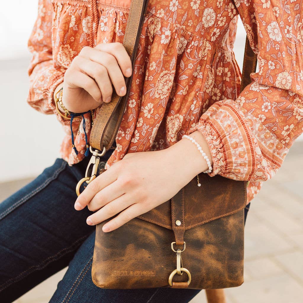 Judah Hill Crossbody Leather Purse