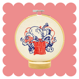 Octopus Knitting Complete Embroidery Kit