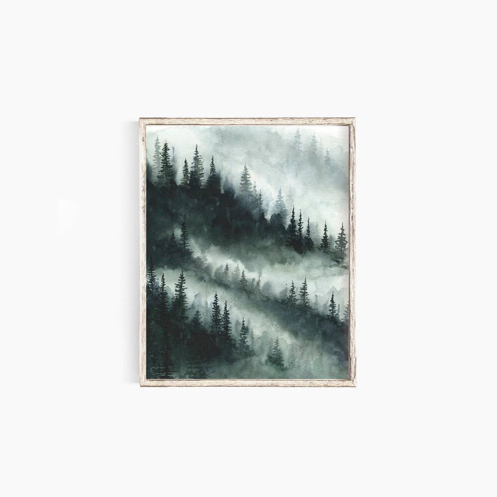 Mountain Mist: 8x10"