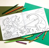 The Dinosaurs A Jurassic Adventure Coloring Book