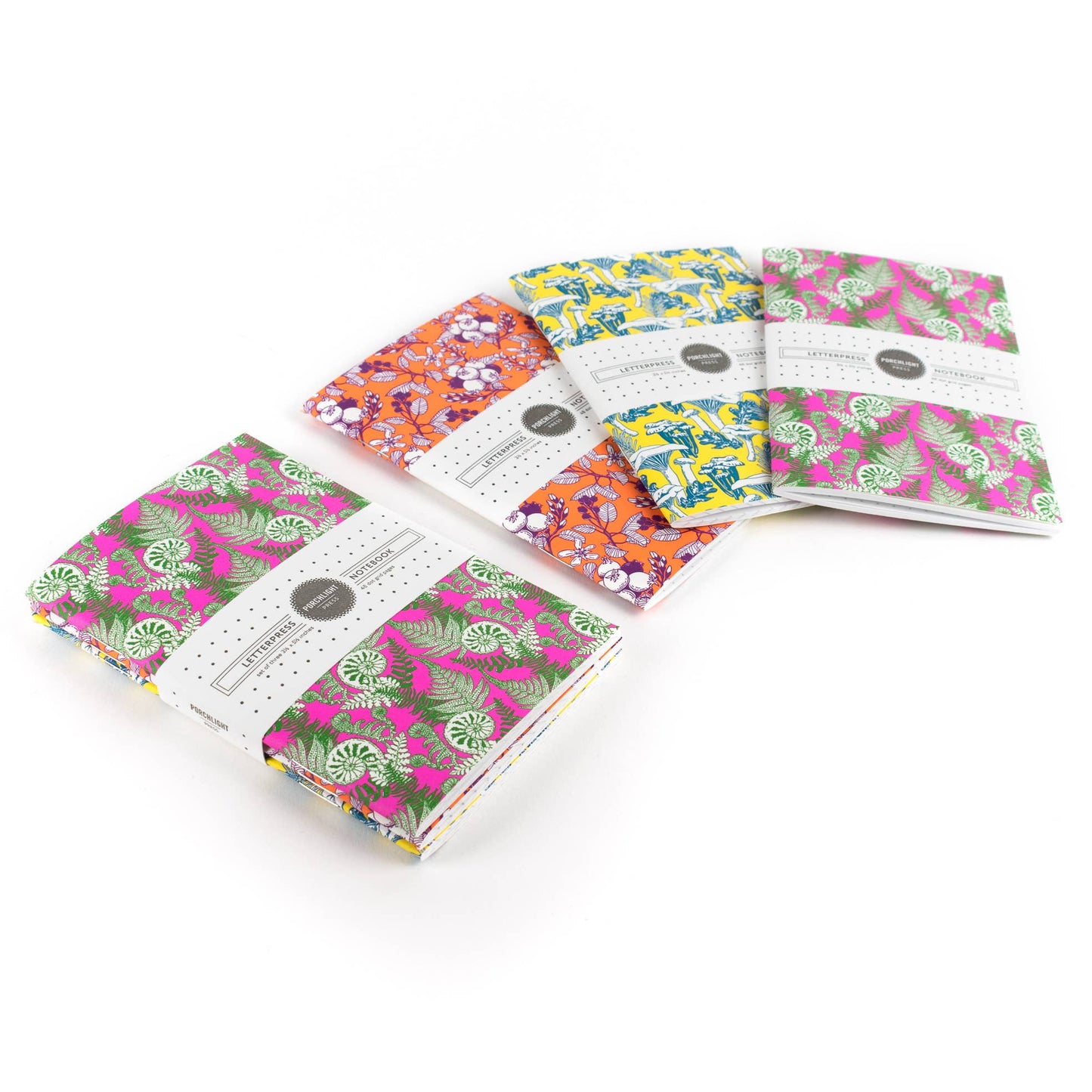 Fiddlehead Fern Pocket Notebook: Dot Pages