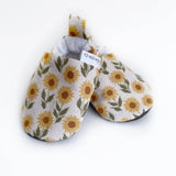 Sunflower Baby Shoes