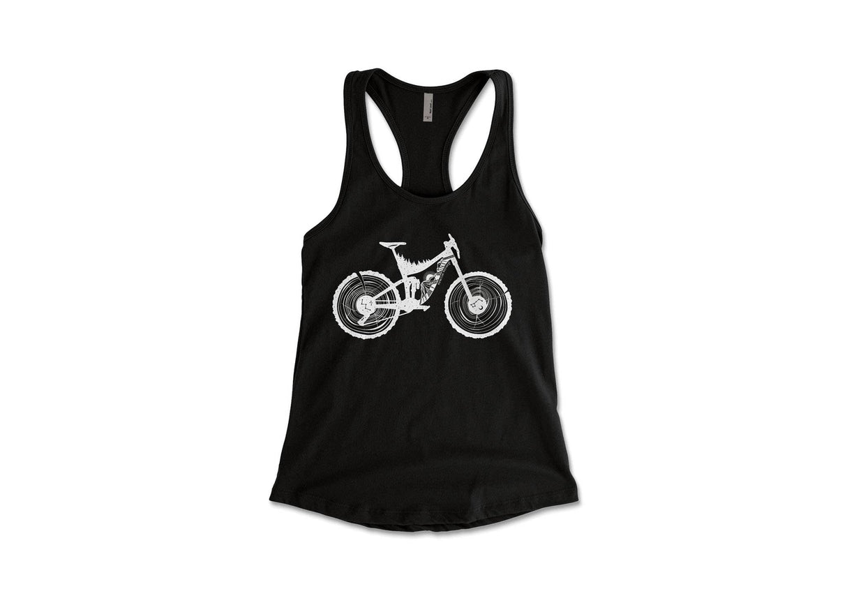 Women's Tank Top, Mountain Bike: Black