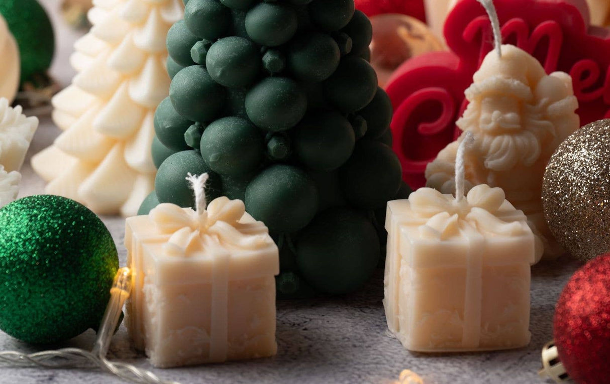 Christmas Gift Box Candle: Holiday Spice