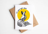"Let Your Light Shine" - Greeting Card