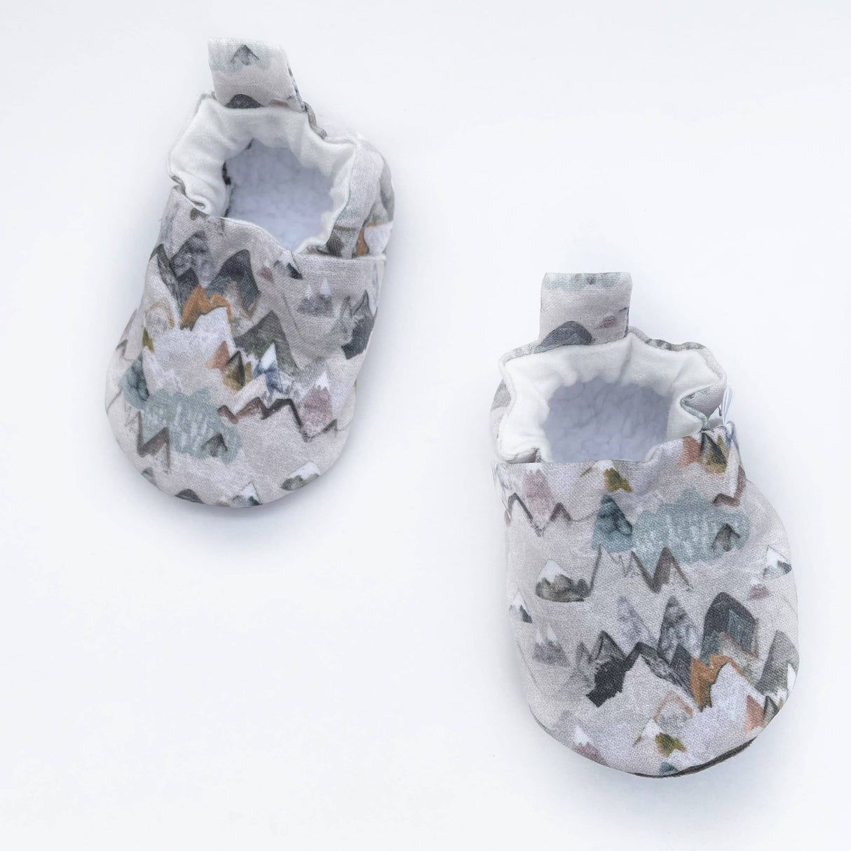 Earthy Mountain Baby Shoes