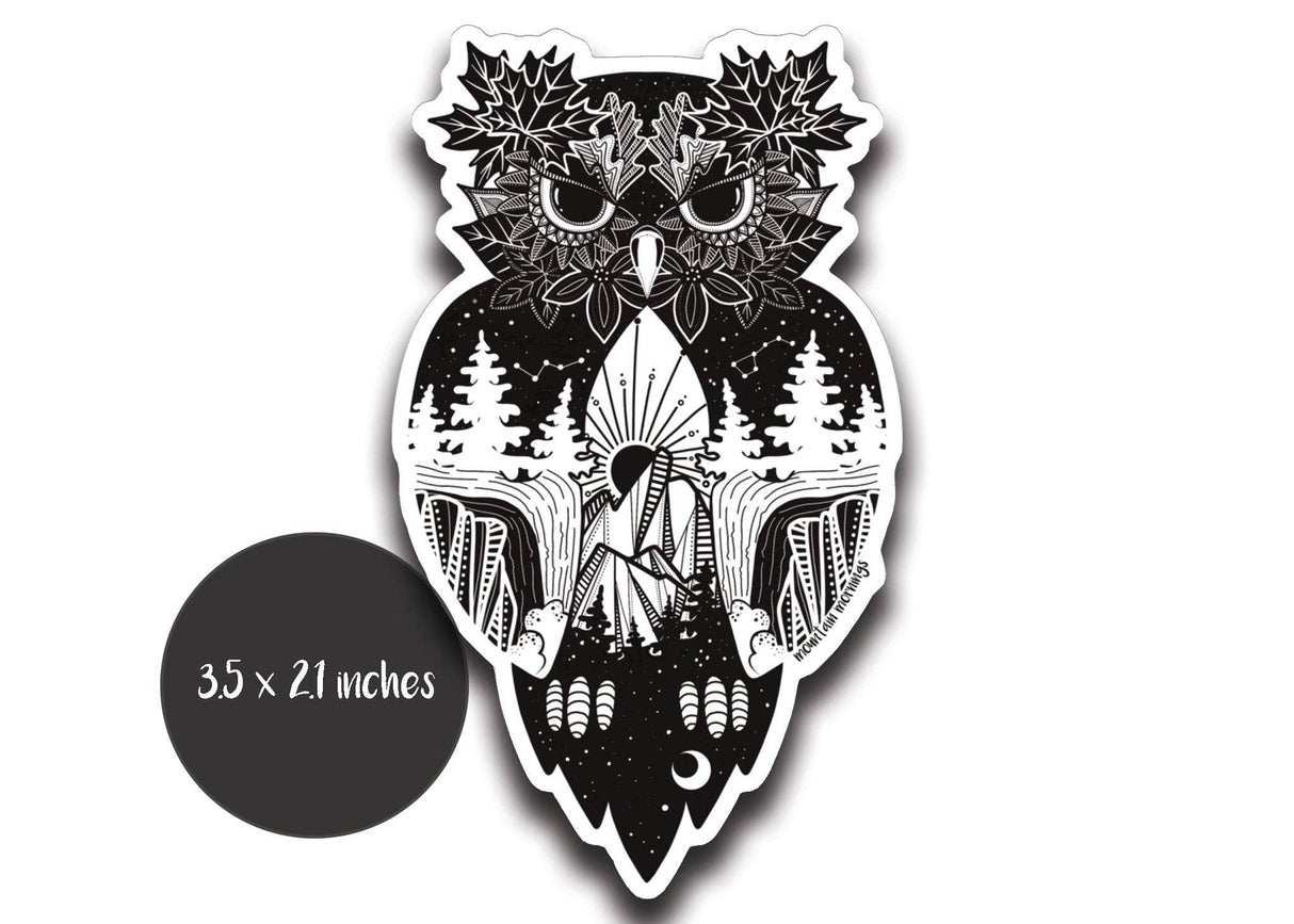 Owl Sticker