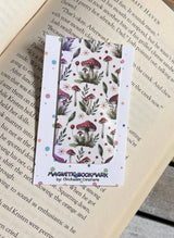 Mushrooms holographic magnetic bookmark