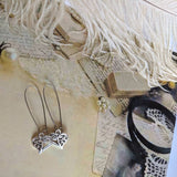 Silver Heart Earrings