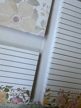 Floral B - 140 sheets Magnetic Closure Notebook