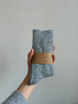 Fluffy Angora Socks