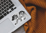 Roaming Bear Sticker